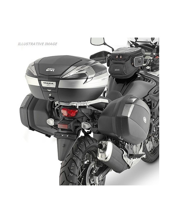 Talladora lateral GIVI PLR3112 mono/ajuste retro Suzuki DL650 Maletas retro - 1