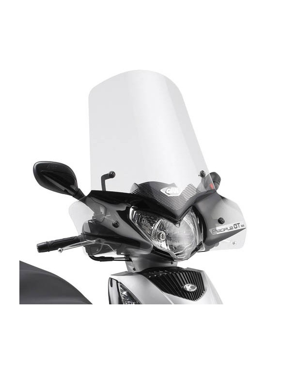 Transparent windshield screen GIVI 443A KYMCO PEOPLE GTI 125-200-300 - 1 Transparent windshield screen GIVI 443A KYMCO PEOPLE GTI 125-200-300 - 1