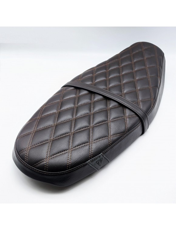 Saddle Comfort Quilted Brown A9700629 Triumph Speed ​​Twin