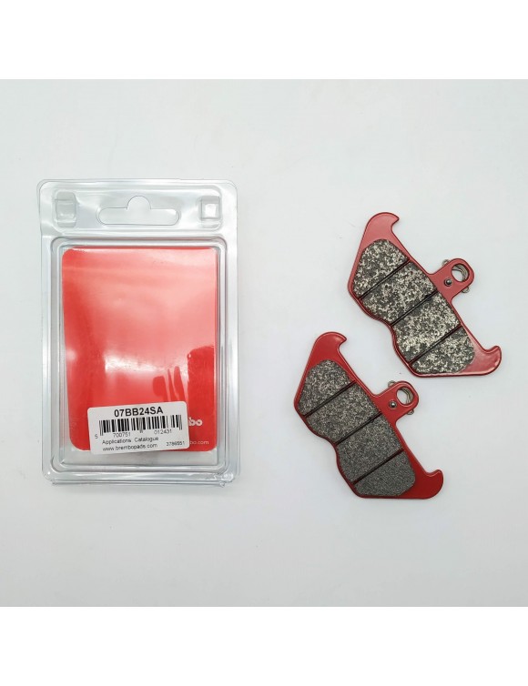 Pareja Freno Freno Sinterizado Brembo 07BB24SA BMW K/R 1000/1200 - 1 Pareja Freno Freno Sinterizado Brembo 07BB24SA BMW K/R 1000/1200 - 1