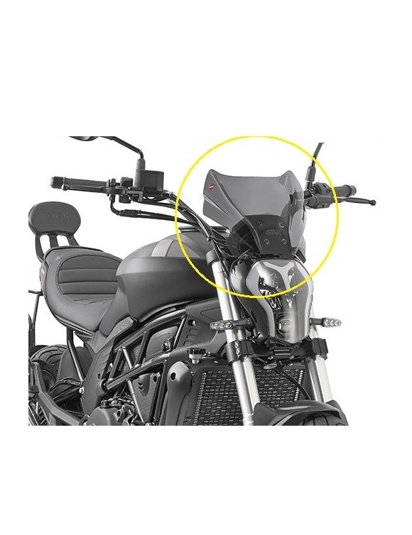 GIVI 1173S Geräucherte Verkleidung Benelli 502C,Keeway,Honda CB 650R/1000R - 1 GIVI 1173S Geräucherte Verkleidung Benelli 502C,Keeway,Honda CB 650R/1000R - 1