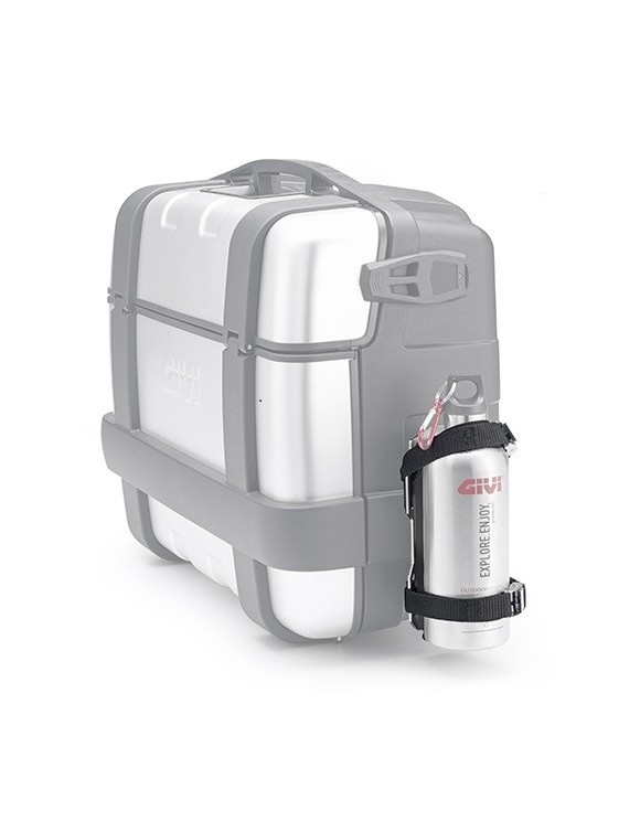 Kit support bouteille GIVI E162 en acier inoxydable valises latérales - 1