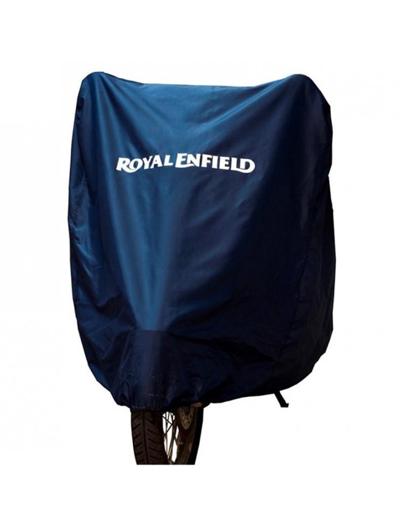 Telo coprimoto blu con logo originale Royal Enfield tutti i modelli (1990643)