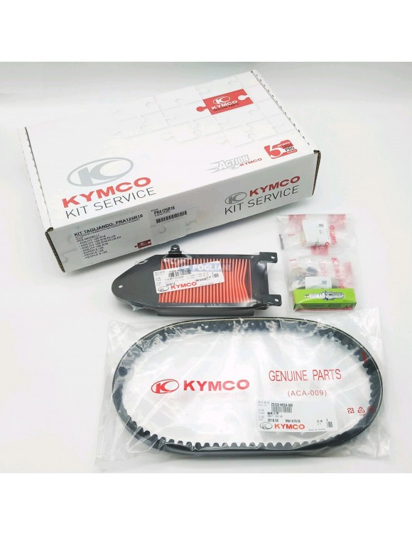 Kit filter,spark plug,Kymco rollers PRA125R16 Agility/Super8/People