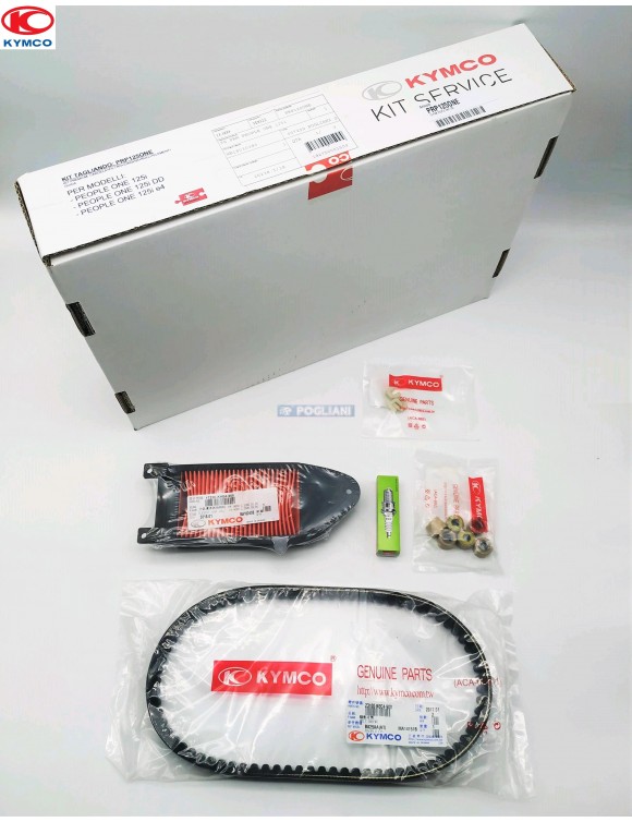 Kit tagliando premium originale Kymco prp125one specifico per People one 125i - 1 Kit tagliando premium originale Kymco prp125one specifico per People one 125i - 1