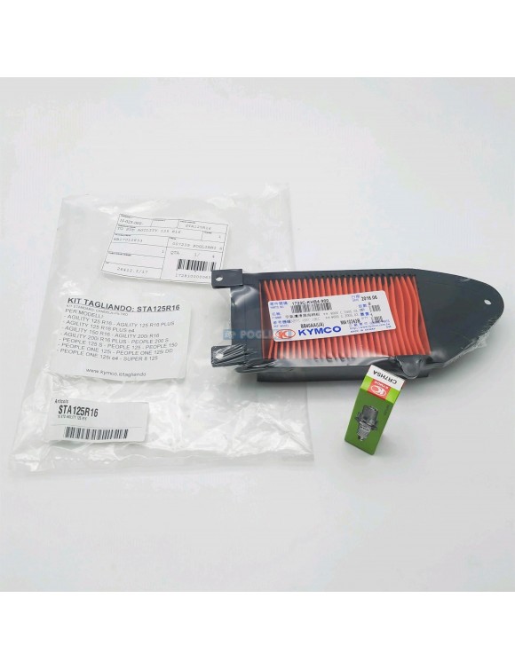 Kit coupe d'allumage + filtre à air KYMCO STA125R16 Agilité/Personnes - 1