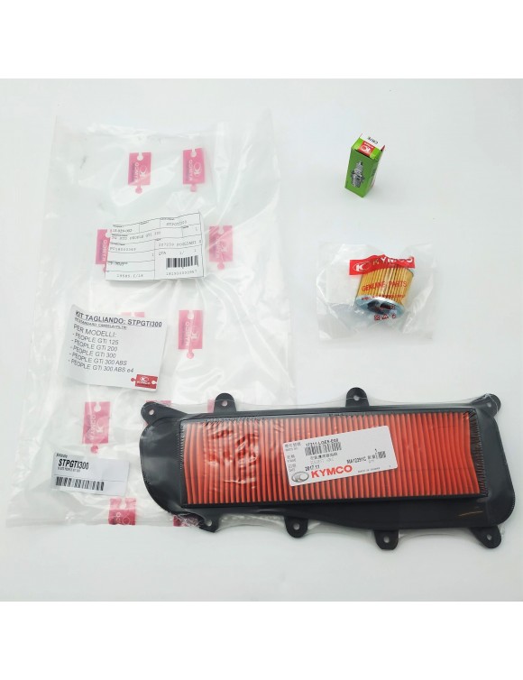 Kit maintenance filtre huile/filtre air/bougie allumage KYMCO People GTI - 1