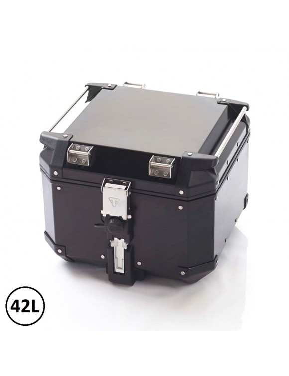 Caja superior aluminio negro 42L. A9500863 Triumph Tiger Explorer/1200 XR/800 - 2