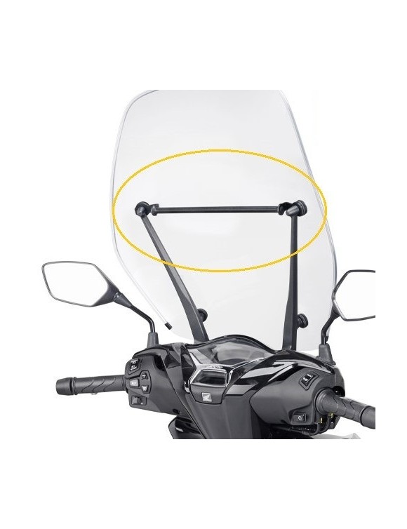 Traversino GIVI fb1181 per porta smartphone-gps Honda sh 125-150 (dal 2020) - 1