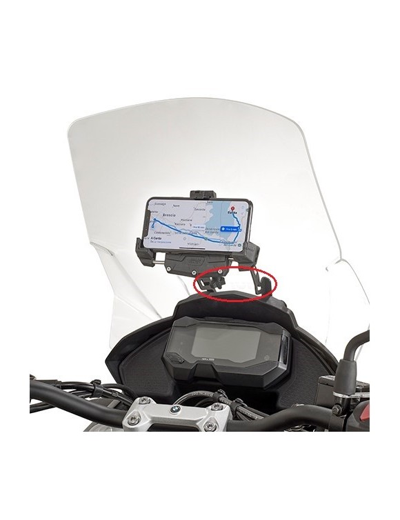 Traversin Bracket Support GIVI FB5126 GPS Holder BMW G310 GS