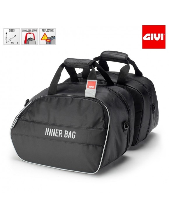 Pareja Bolsas internas suaves GIVI T443C maletas laterales V35,V37 Monokey® - 1