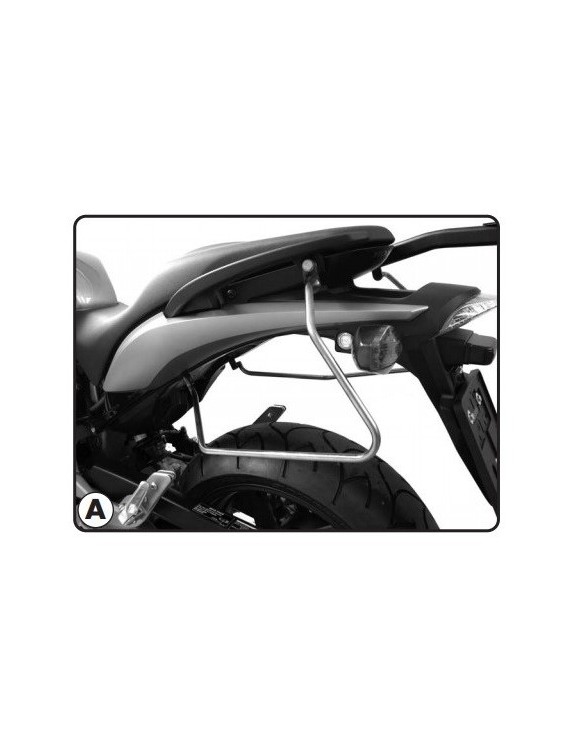 GIVI T219 Marcos sujetar Honda Hornet 600/ABS Bolsas laterales laterales - 1 GIVI T219 Marcos sujetar Honda Hornet 600/ABS Bolsas laterales laterales - 1