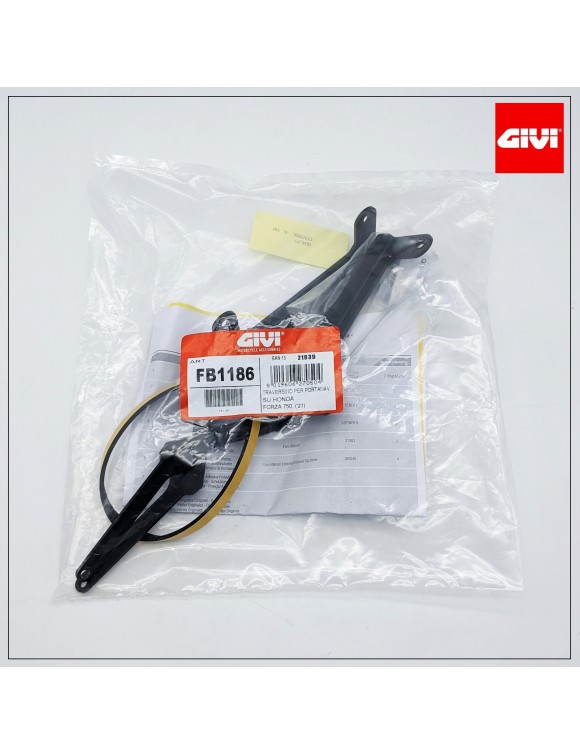 Kit traversino GIVI fb1186 per fissaggio porta gps-navigatore Honda Forza 750 - 2 Kit traversino GIVI fb1186 per fissaggio porta gps-navigatore Honda Forza 750 - 2