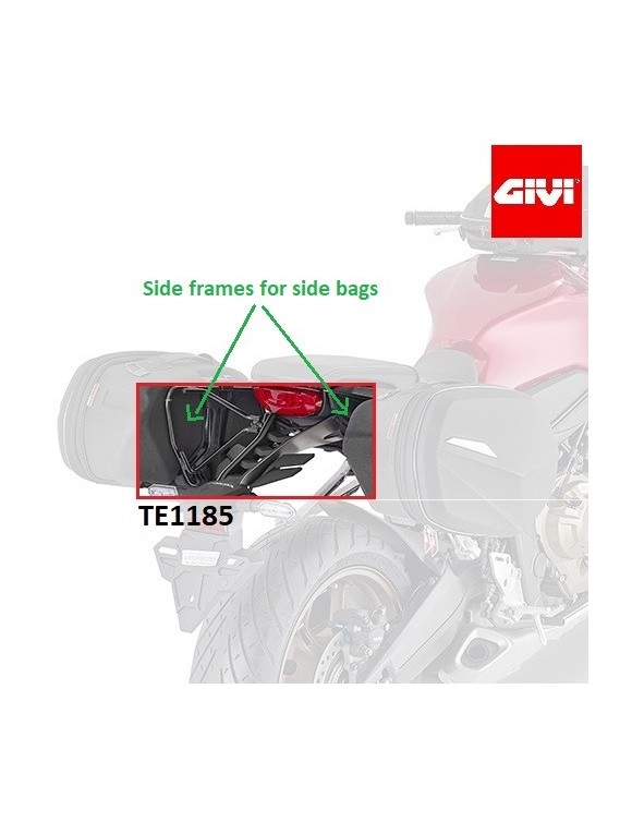 EasyLock Givi Bolsas laterales Kit Givi TE1185 Honda CB 650 R - 2