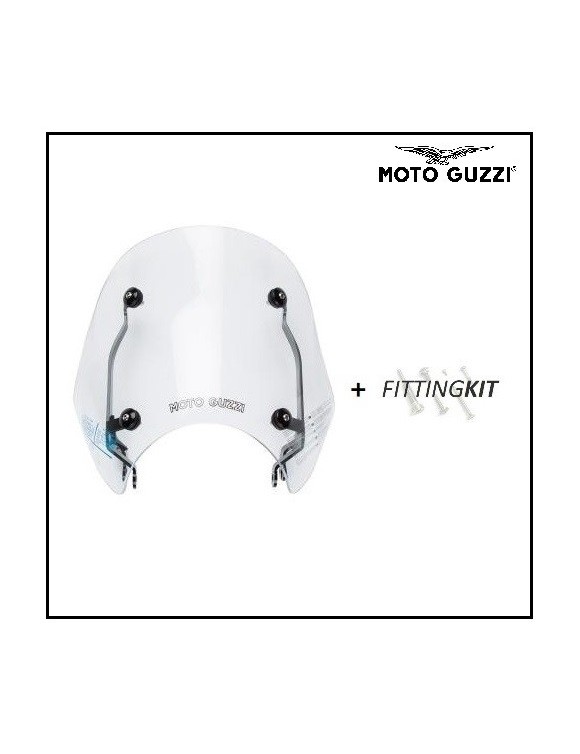 Transparent Windshield Kit 2S001569 Moto Guzzi V7 Special E5(from 2021) - 2