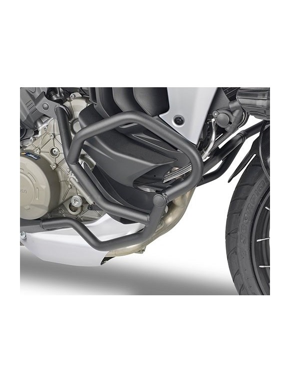 Black tubular paramotor kit GIVI TN7413 Ducati MULTISTRADA V4(from 2021)