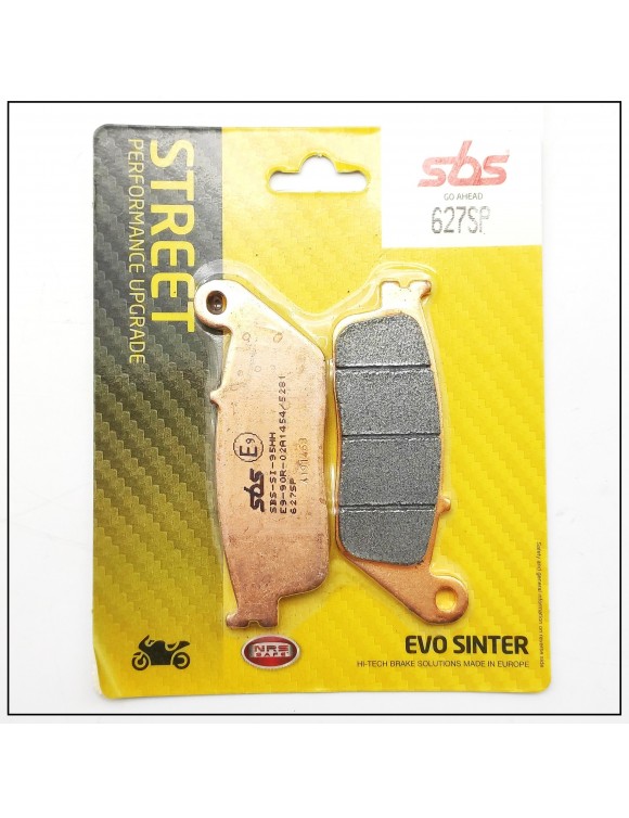 Pads frein avant SBS 627SP Cagiva,Honda,Kawasaki,Suzuki,Triumph,Yamaha - 1 Pads frein avant SBS 627SP Cagiva,Honda,Kawasaki,Suzuki,Triumph,Yamaha - 1