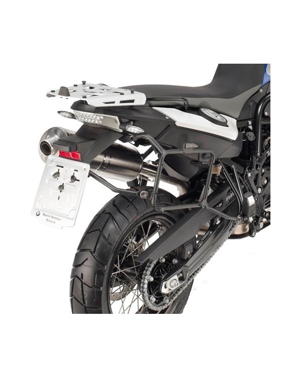 exiones soporte rack lateral GIVI PLR5103 BMW F650/700/800 GS Extracción rápida - 1