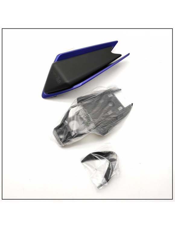 Kit cubierta pasajeros púrpura Sollino CM325203 Aprilia Rs 660 - 1