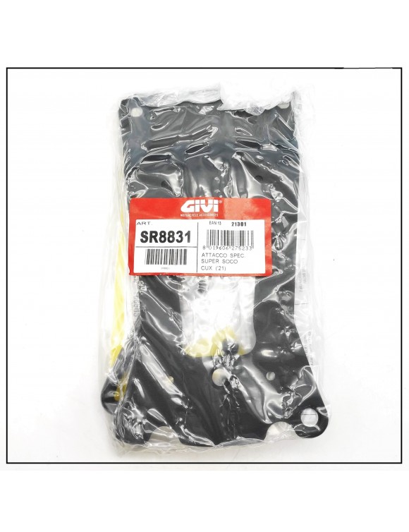 GIVI sr8831 kit porte-bagages pour top case Monolock super soco cux (à partir de 2021) - 1