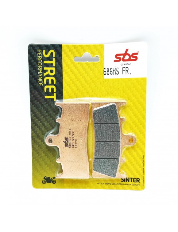 Pads frein avant SBS 686HS KAWASAKI NINJA/VULCAN/ZRX,Suzuki GSX/F/TL - 1