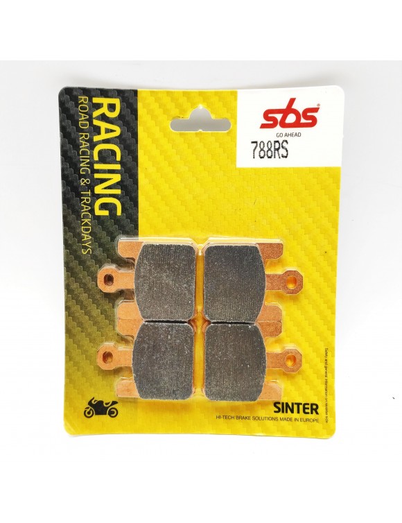 Set 4 Pads frein avant SBS 788RS GSX 1000R,Kawasaki Vulcan/Ninja - 1