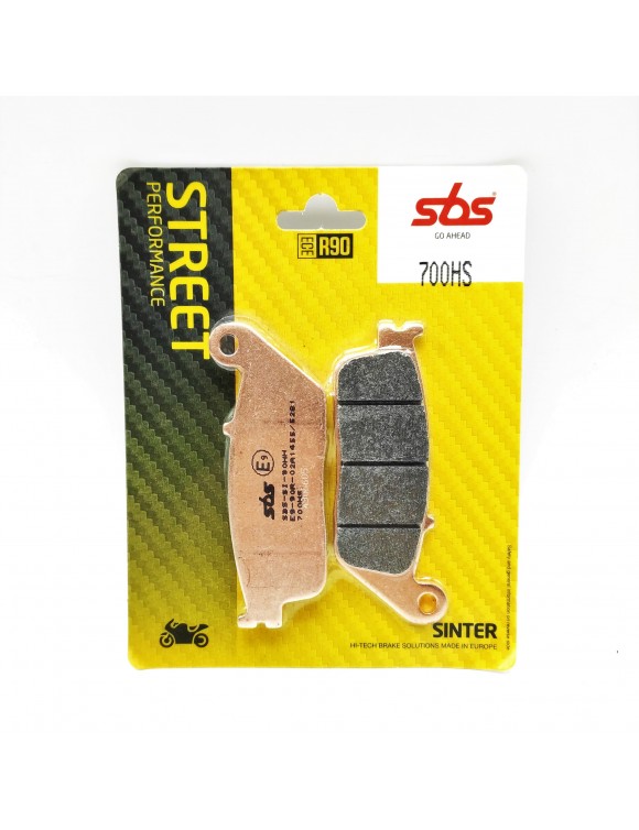Pastillas freno frontales SBS 700HS HONDA CB/CBR/CBF/CTX,NC,VT - 1 Pastillas freno frontales SBS 700HS HONDA CB/CBR/CBF/CTX,NC,VT - 1