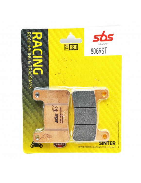 Coppia pastiglie freno anteriore moto, SBS 806rst per Kawasaki / Suzuki - 1