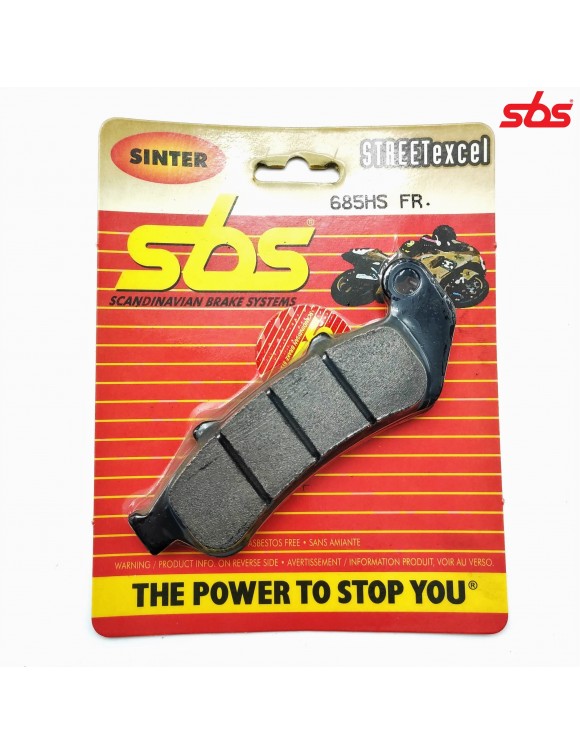 Pastillas freno frontales SBS 685HS HONDA CBR 1000F Hurricane(93-98) - 1