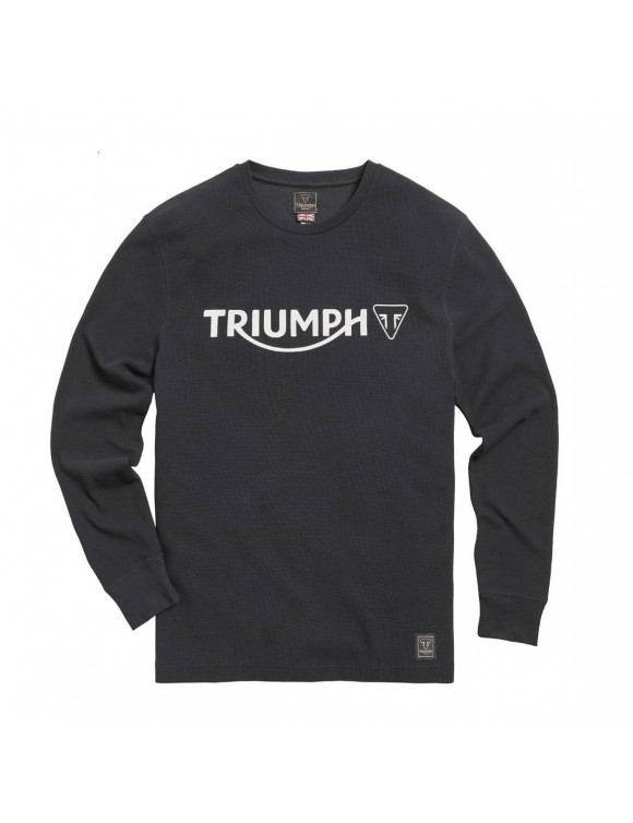 Triumph Bettmann Waffle Black Long Sleeve Mtls21010