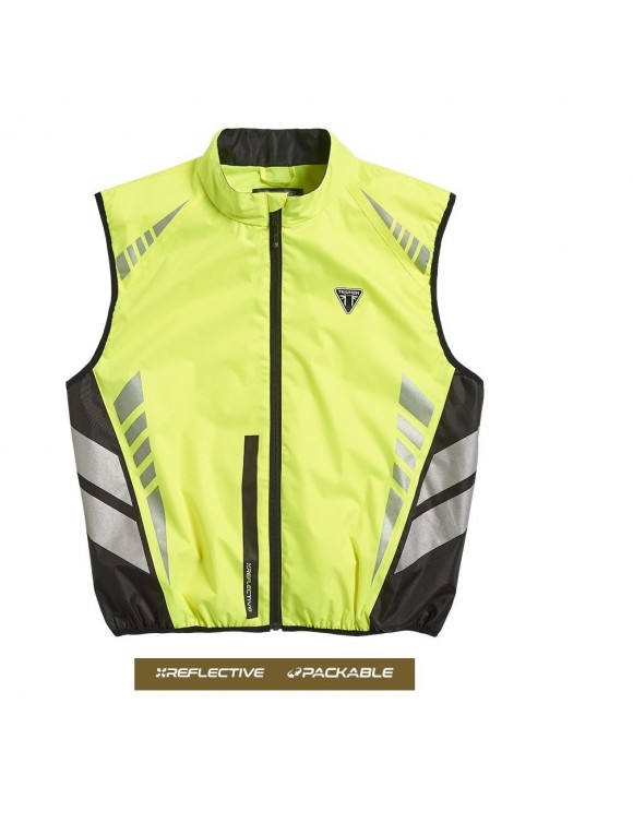 High Visibility Jacket Triumph Bright Vest Yellow Fluo/Black XS-S