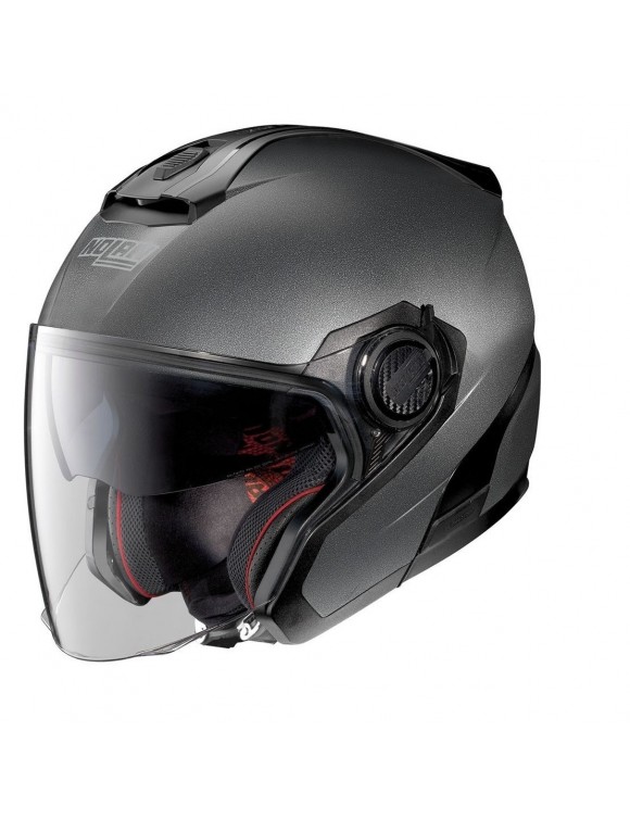 Motorcycle helmet Jet Nolan N40-5 Special N-COM BLACK GRAPHITE 9 Polycarbonate