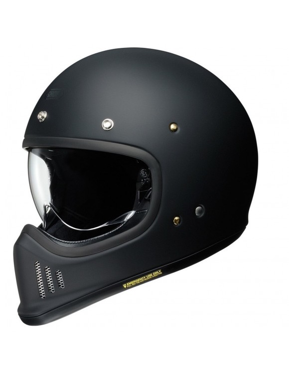 Full Motorcycle Helmet Shoei Ex-Zero Black Black