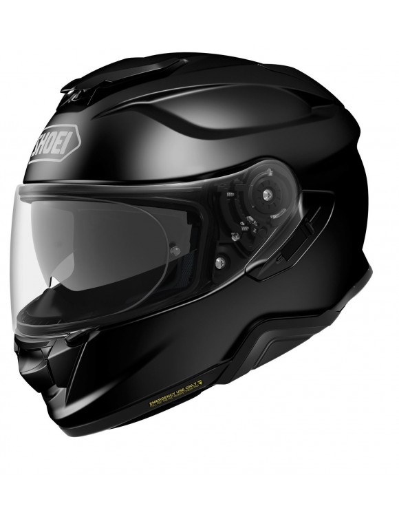Integral motorcycle helmet in organic fibers shoei gt air 2 black
