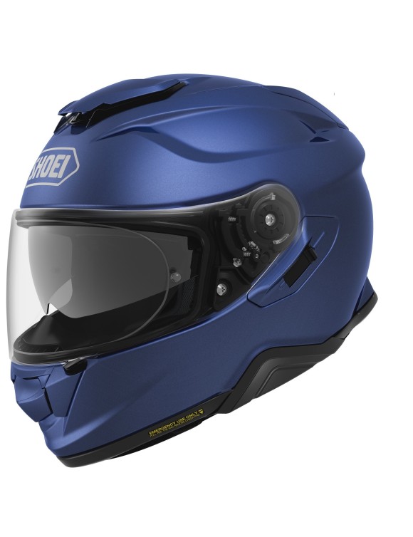 Full Motorcycle Helmet Shoei GT AIR II MonioColore Mat Matte Blue