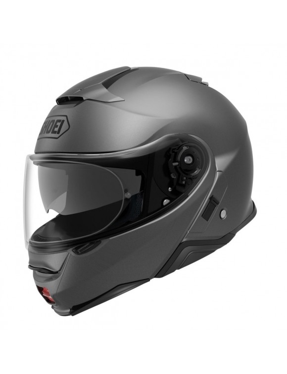 Casque moto modulaire Shoei Neotec 2 mate gris foncé gris foncé mat