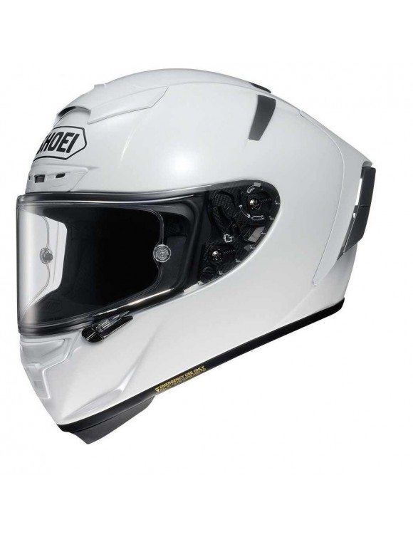 Integrierter Motorradhelm Shoei X-Spirit III Weiß Glänzend