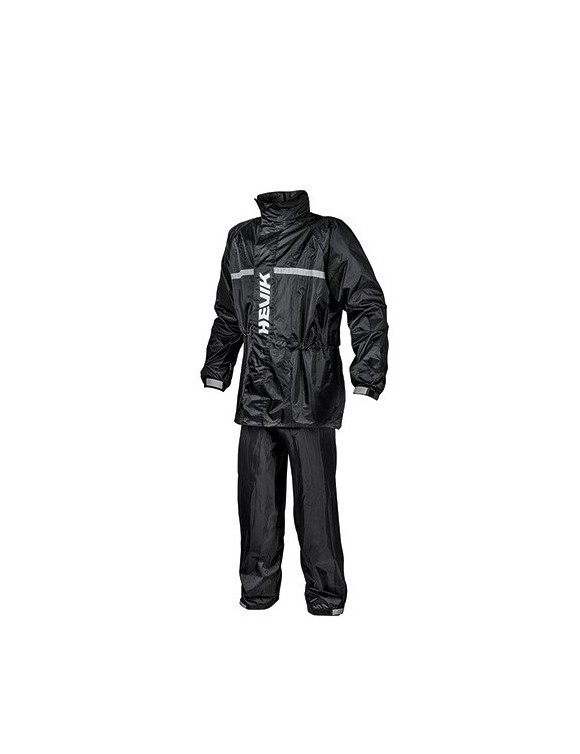 Conjunto de chaqueta y pantalón impermeable Hevik Dry Light_R negro HRS102R
