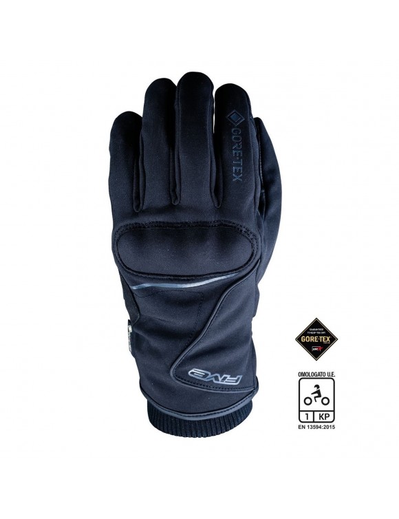 Goretex ™ Winter Men's Motorcycle Gloves with Black Stockholm GTX Protections