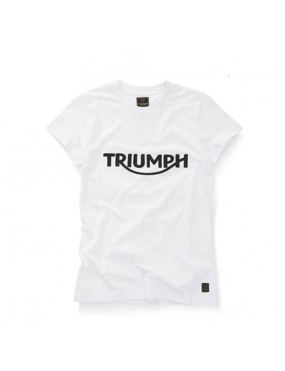 T-Shirt der Frauen in Triumph Gwynedd White Cotton MTSS20050