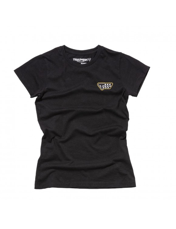 T-shirt donna originale Triumph marriot ladies Scrambler tee mtsa18217 nera - 1 T-shirt donna originale Triumph marriot ladies Scrambler tee mtsa18217 nera - 1