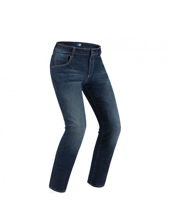 Pantaloni moto jeans estivi da uomo PromoJeans new rider blu