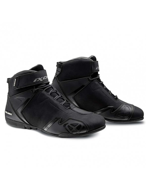 Ixon Gambler WP Waterproof Sports Men's Motorcycle Shoes Black 5081110061001