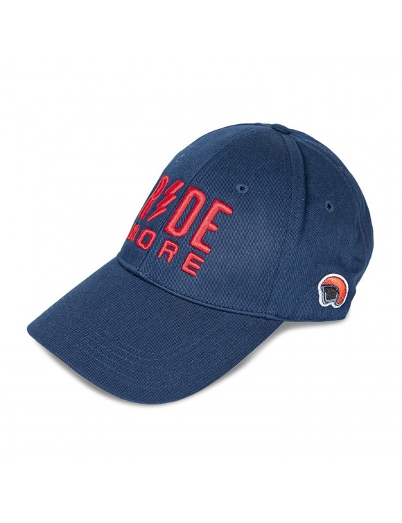 Cap with Royal Enfield Sports Visor Ride More Blue Navy