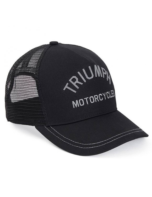 Cappellino moto Triumph Coast Cap nero-grigio mcas20313