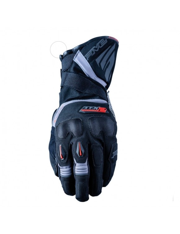 Waterproof Winter Motorcycle Gloves Five TFX2 WP Black-Gray 81227