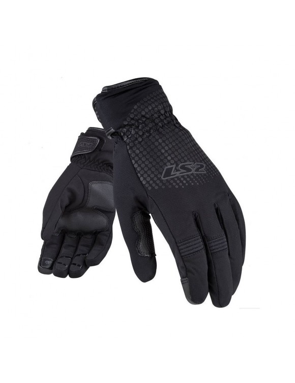 Women's Winter Gloves Waterproof Winter-Touchscreen LS2 URBS WP Black