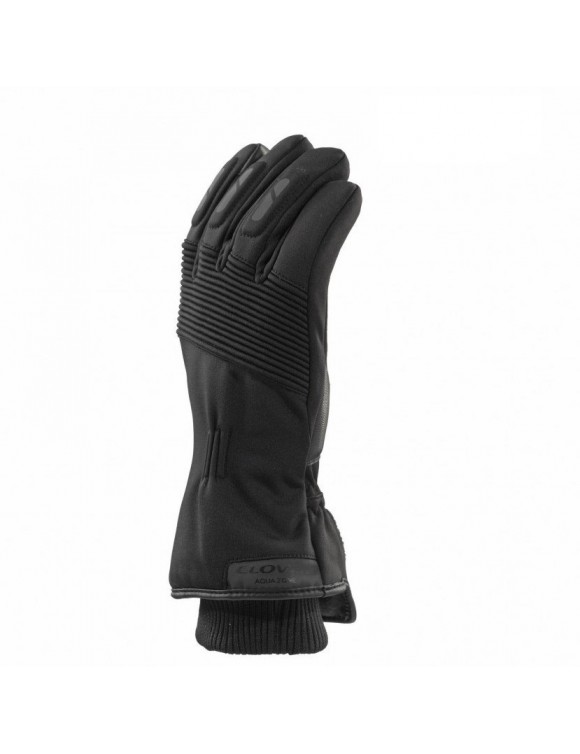 Winter Men's Motorcycle Gloves Clover Scout WP Black 1181-N/N - 1