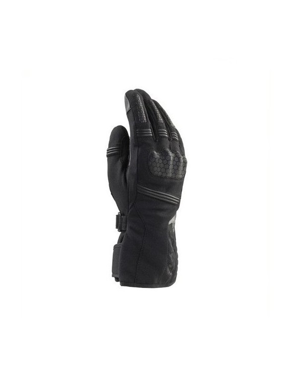 Waterproof Winter Winter Motorcycle Gloves Clover WRZ-4 WP Black 1187-N/N