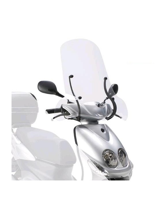 Windshield GIVI 105A per ovetto,LXR,SYM HD,Neo's,Zoomer 50,Sportcity 125-200-250 - 1